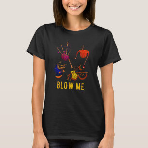 Blås Mig säckpipa Skottland Skotska säckpipor Säc T Shirt