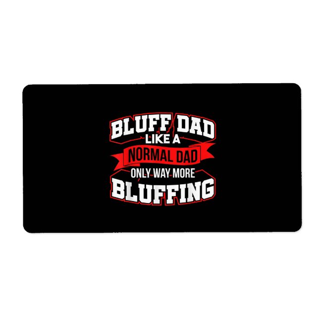 Blås Pappa som ett normalt Pappa, bara för att få  Fraktsedel (Framsidan)