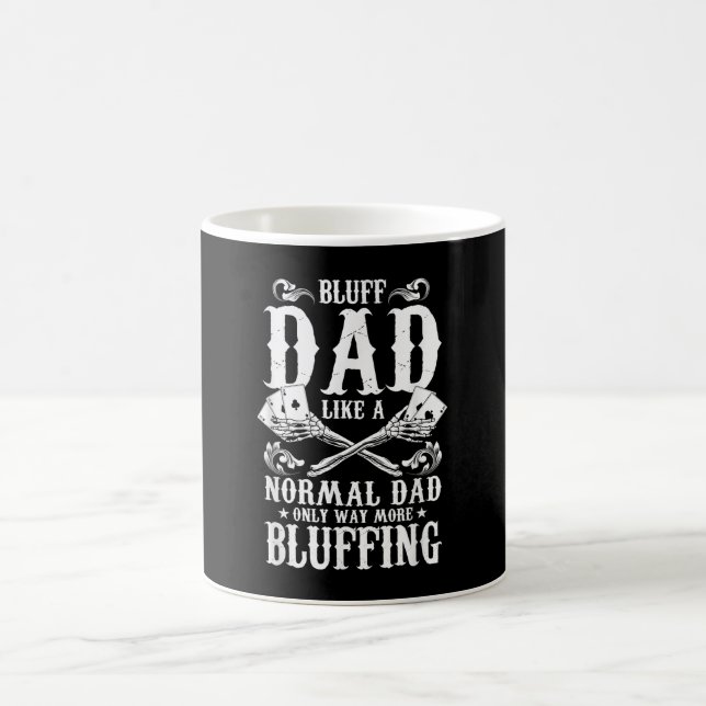 Blås Pappa som ett normalt Pappa, bara för att få  Kaffemugg (Center)