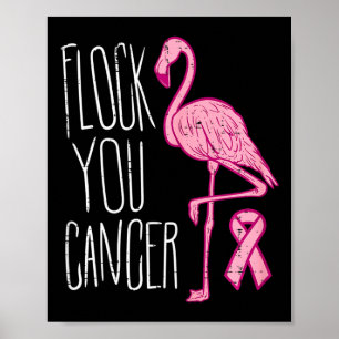 Blås upp dig Blåfenad cancersvampinfektion Rosa Me Poster