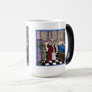 Blås vid Shofar Mugg