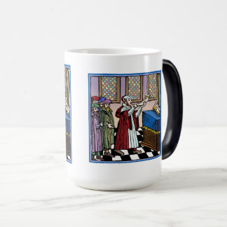 Blås vid Shofar Mugg