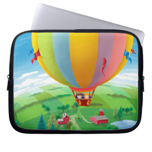 Blåsa i vinden laptop sleeve