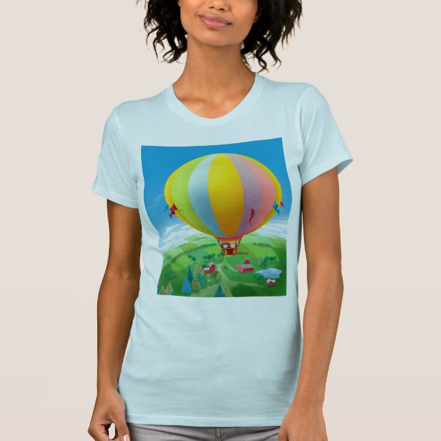 Blåsa i vinden tee shirt (Framsida)