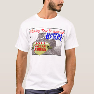 Blåsa inbjudnings- sten tee shirt