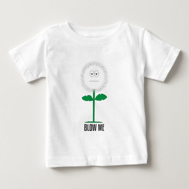 Blåsa mig maskrosen t shirt (Framsida)