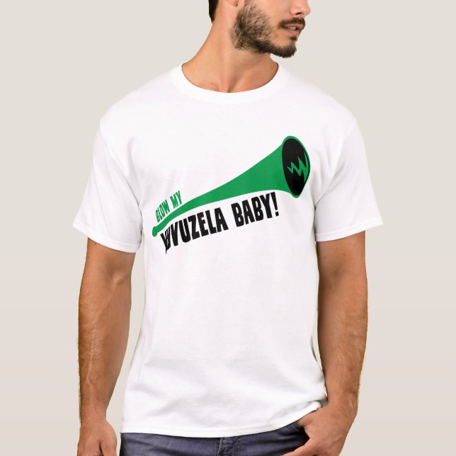 Blåsa min Vuvuzela baby Tee (Framsida)