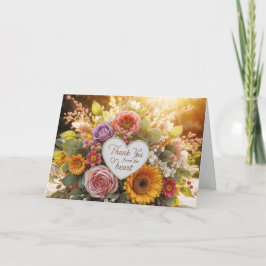 blåsa tack för ditt kort