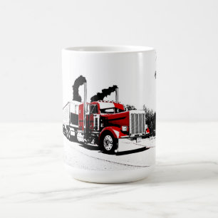 Blåsa till och med den Peterbilt muggen Kaffemugg