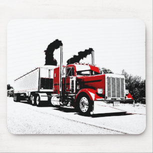 Blåsa till och med Peterbilt Mousepad Musmatta