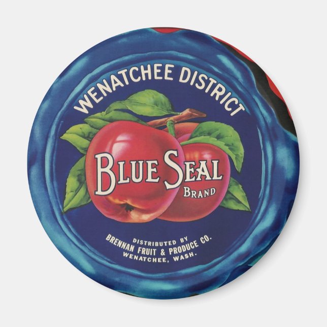 Blåsäläppelmagnet Magnet (Framsidan)