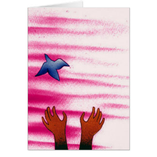 Blåsångare - ABupplaga Hälsningskort