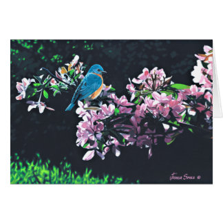 Blåsångare Hälsningskort