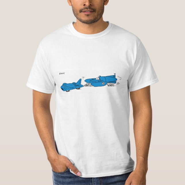 BlåsångareAustralien dubbel T-tröja Tee (Framsida)