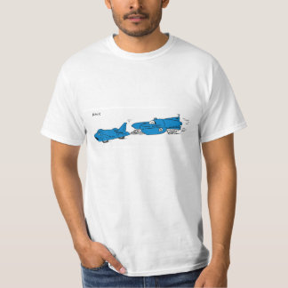 BlåsångareAustralien dubbel T-tröja Tee Shirt