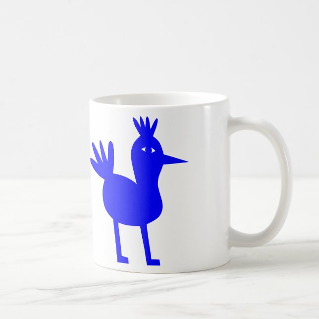 Blåsångarelyckan tycker om ditt kaffe kaffemugg (Höger)