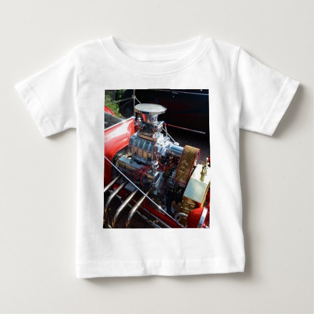 Blåsare V8 T-shirt (Framsida)