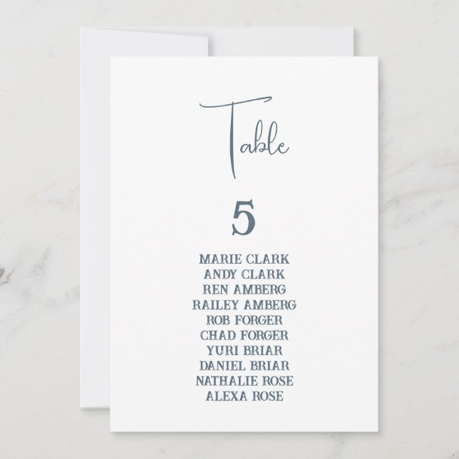 Blåsätesdiagram för Bröllop Inbjudningar (Framsida)