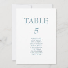 Blåsätesdiagram för Bröllop Inbjudningar