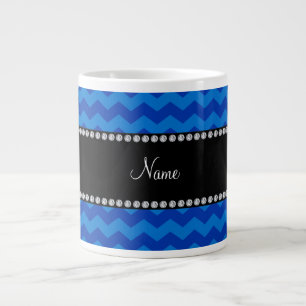 Blåsaxar från Personlig namn Jumbo Mugg