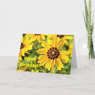 Blåsblommor, födelsedagskort kort