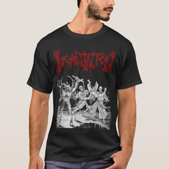 Blasfemisk kremering t shirt (Framsida)