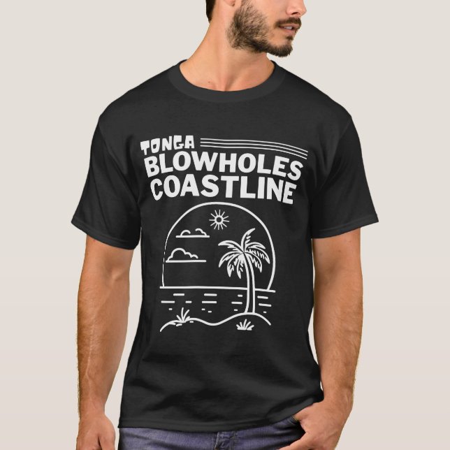 Blåshålskusten T Shirt (Framsida)