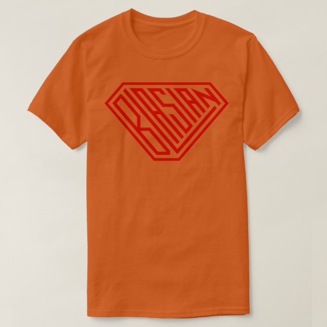Blasian SuperEmdriven Shield Red T Shirt (Design framsida)