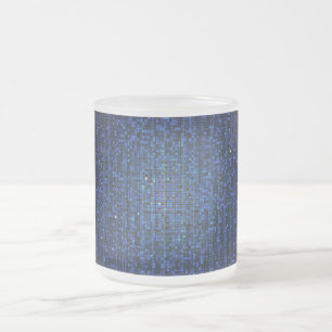 Blåsiga säcken Glitter, fryst glaskaffe Mugg Kopp