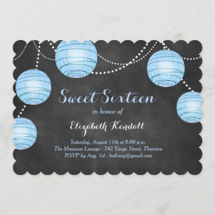 Blåsignallönor vid inbjudan till krita-Sweet sixte