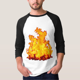 Blasing Fire Manar Basic 3/4 Sleeve Raglan T-Shirt