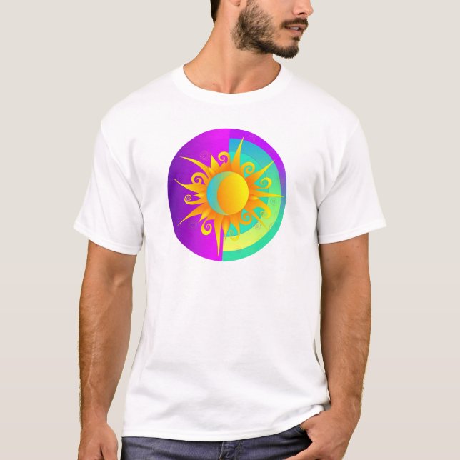 Blasing Sunmoon Lila Tee (Framsida)