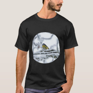 Blåskägg födelseland som lever på Snowy Gren T Shirt