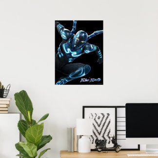 Blåskäggig teckentabell poster