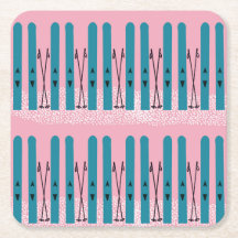 Blåskal på bakgrunden snö och rosa