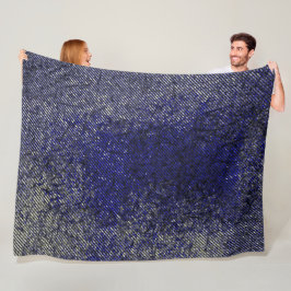 Blåskalig rand av färgen fleecefilt