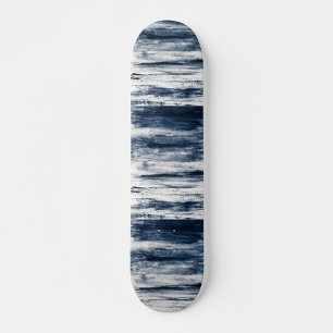 Blåskalig skateboard