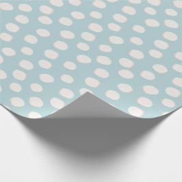 Blåskalig Snäcka Mönster-insvällning Papper Presentpapper