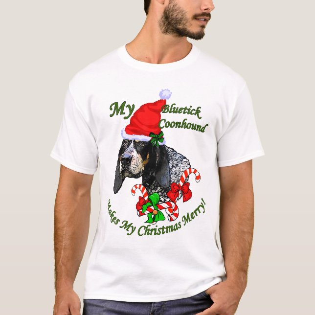 Blåskalkens julklapp tee (Framsida)
