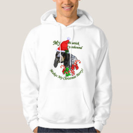 Blåskalkens julklapp tröja med luva