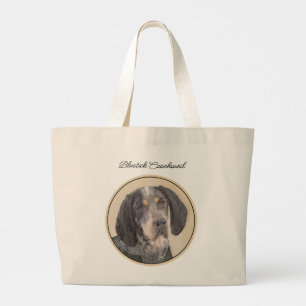 Blåskalsfärgning med markering Hund Art Jumbo Tygkasse