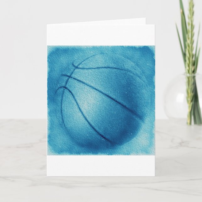 Blåskärmsbasket Kort (Framsida)
