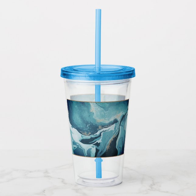 Blåskärmsutseendet Akrylkumlare Take Away Mugg (Framsida)