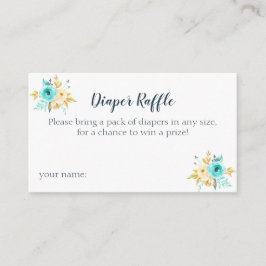 Blåskårskort för Guld-Blommigt i hårbotten Tilläggskort