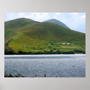Blasket bytryck poster