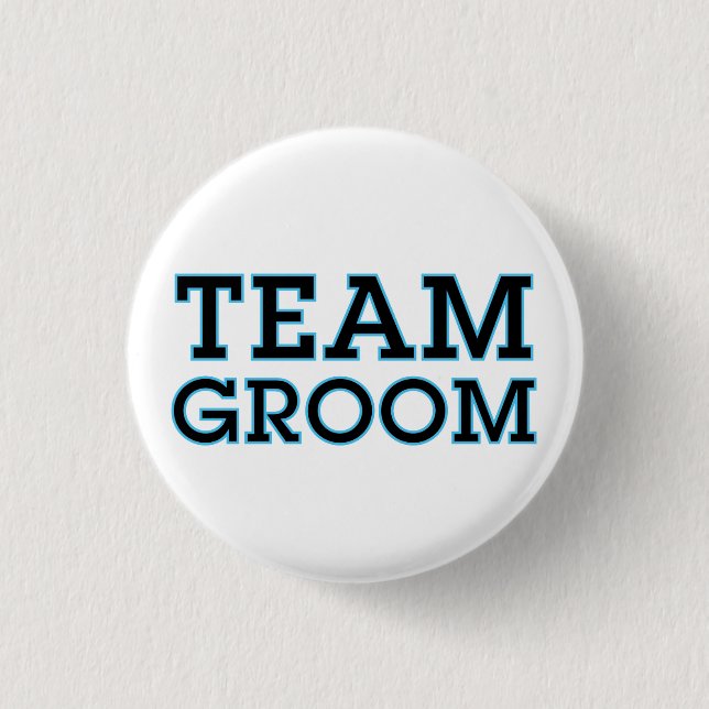 Blåskiss för teamgroom knapp (Framsida)