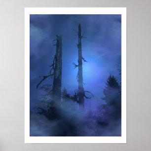 Blåskog Poster av "SPIRIT MIST"