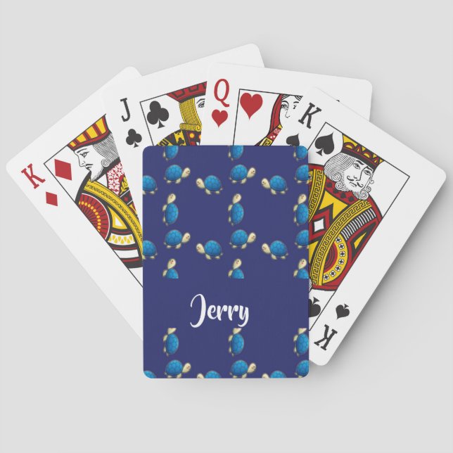 blåsköldpaddor casinokort (Baksidan)