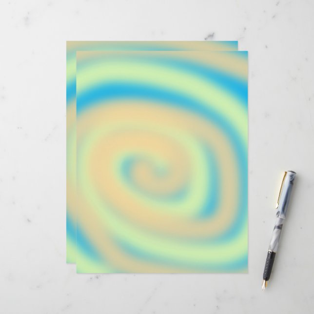 Blåskrapbok för gult Orange Papper (Fram/Back In Situ)