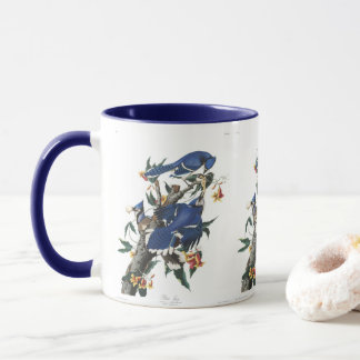 Blåskrika av John James Audubon Mugg